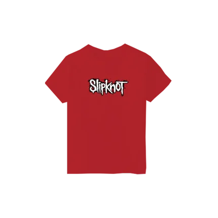 SPLATTER LOGO RED KIDS T-SHIRT