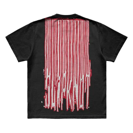 Celebrate Slipknot's 25th anniversary with this exclusive album cover t-shirt. Featuring a bold graphic of the anniversary album cover on the front and the iconic 25th anniversary tribal S logo on the back, this black tee is a must-have for fans marking a quarter-century of Slipknot’s music. Get yours now and honor the legacy in style!
