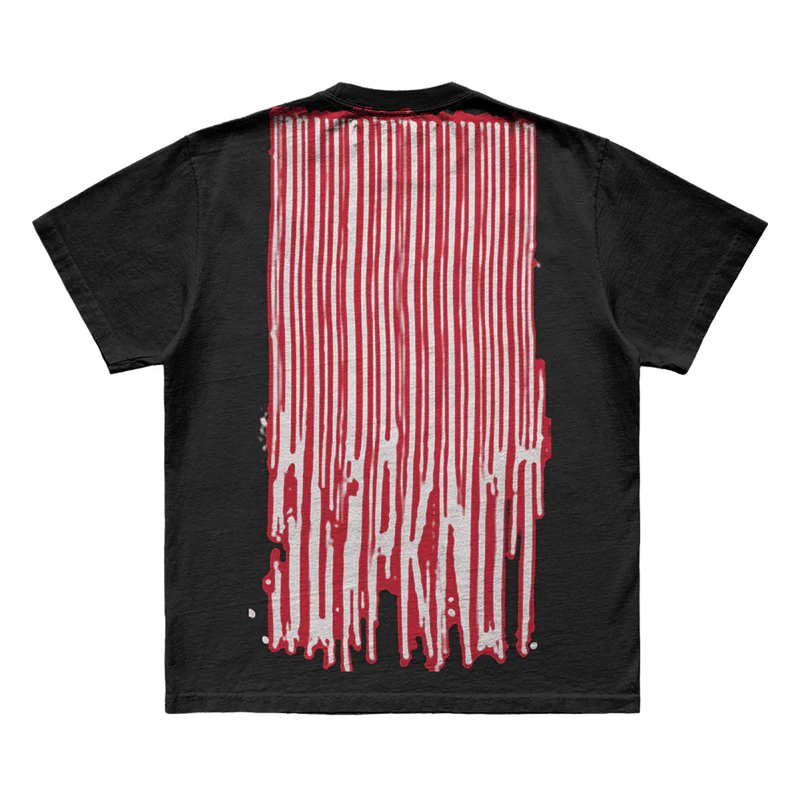 Celebrate Slipknot's 25th anniversary with this exclusive album cover t-shirt. Featuring a bold graphic of the anniversary album cover on the front and the iconic 25th anniversary tribal S logo on the back, this black tee is a must-have for fans marking a quarter-century of Slipknot’s music. Get yours now and honor the legacy in style!