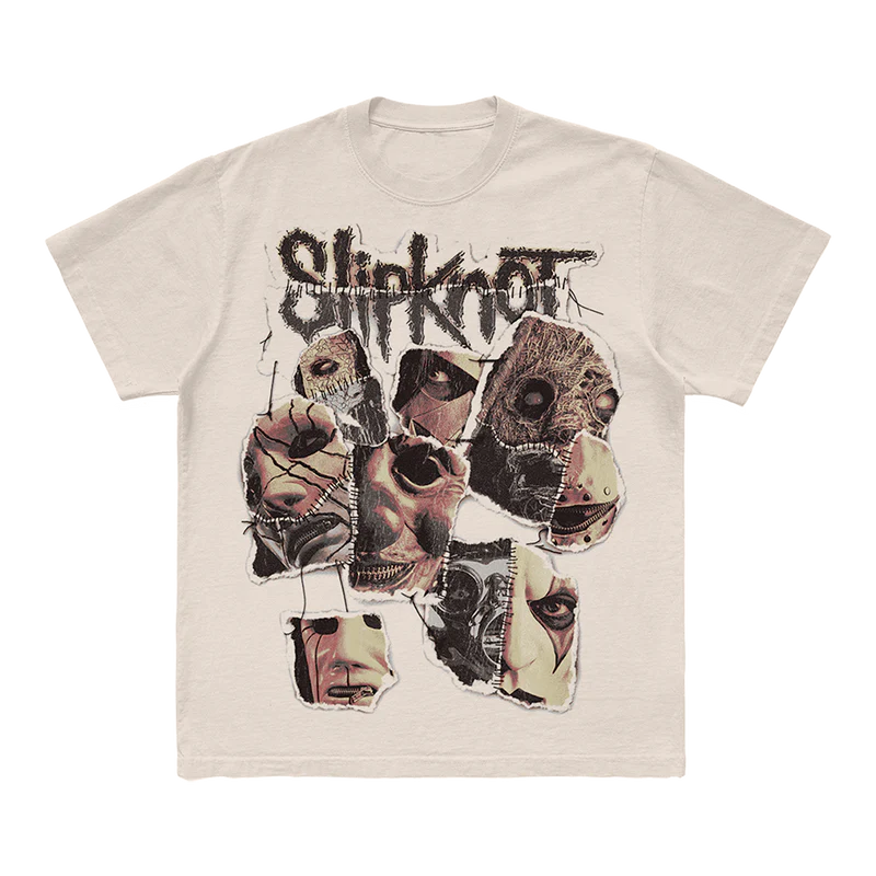 Show your allegiance with the 'You Can’t Kill Me' Slipknot t-shirt. Featuring powerful artwork on the front and the signature 25th anniversary tribal S logo on the back, this black tee embodies the band's relentless spirit. Perfect for fans who want to make a bold statement. Get yours now!