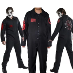 Slipknot No.4-8 Men’s Maskless Cosplay Jumpsuit – Halloween & Performance Costume