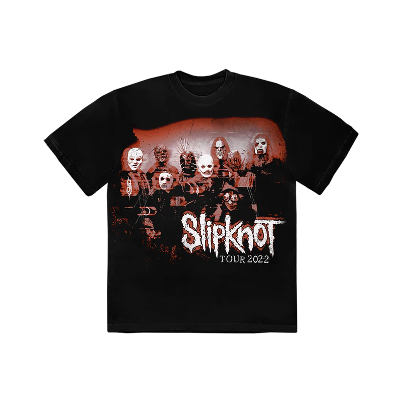 Band Photo '22 Tour Black T-Shirt Band Photo '22 Tour Black T-Shirt