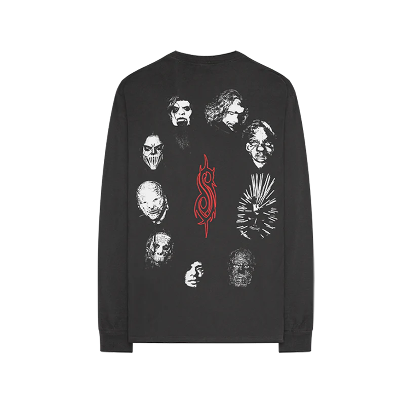 Embroidered Puff Print Long Sleeve 