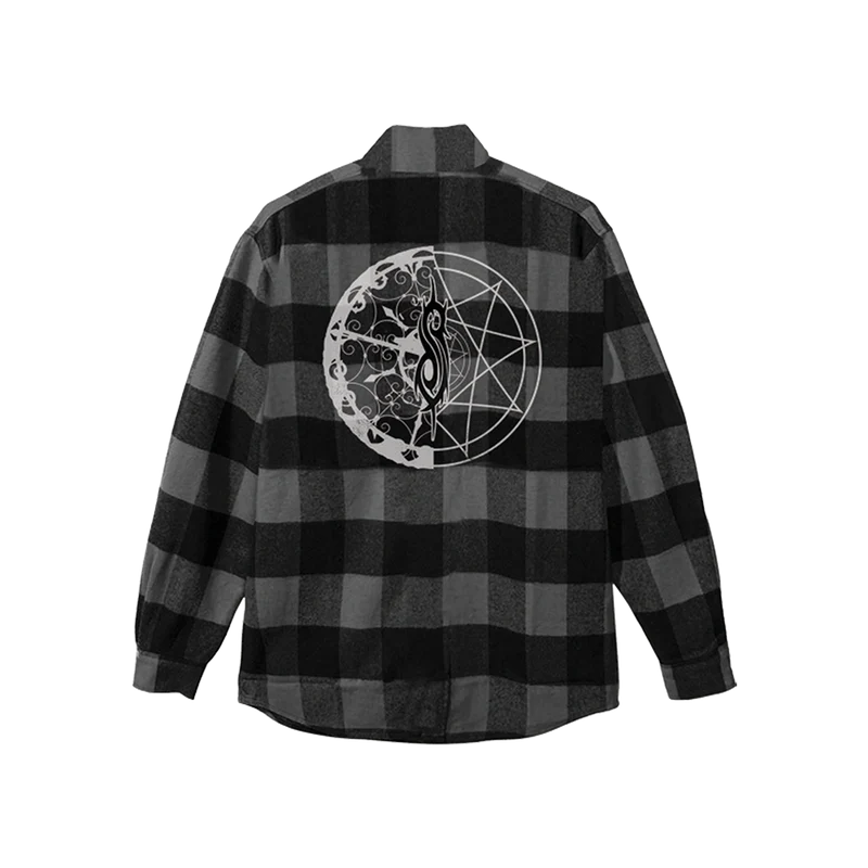 Gray Logo Flannel 