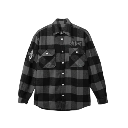 Gray Logo Flannel