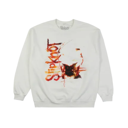 Logo White Crewneck