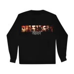 Masks '22 Tour Black Longsleeve - Image 3