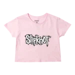 Pink Logo Crop T-Shirt