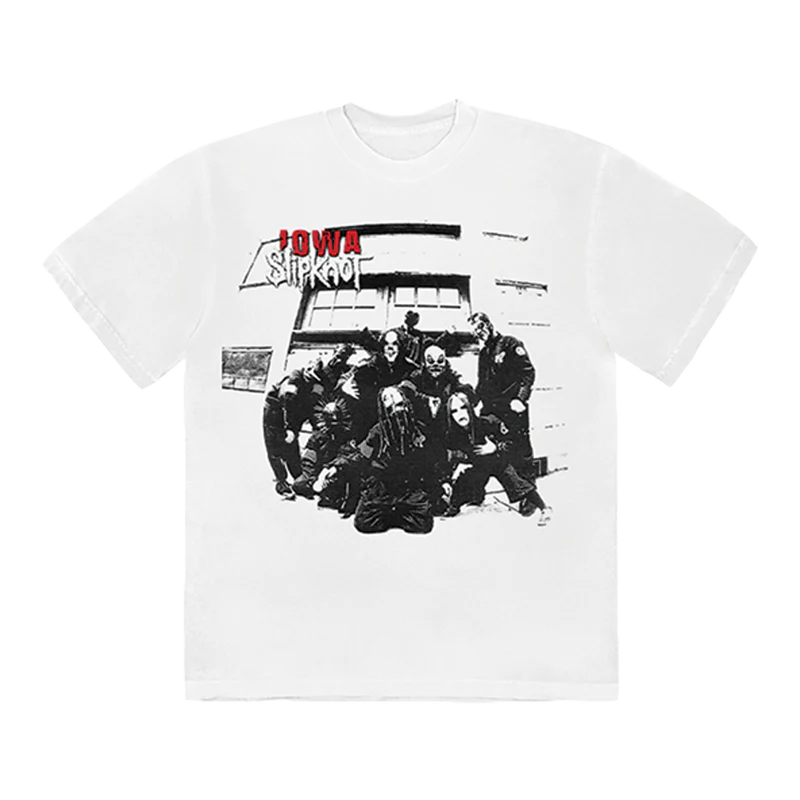 SLIPTOUR21WHITETEE IOWA Photo T-Shirt