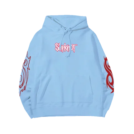 Slipknot Photo Blue Hoodie