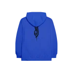 Splatter Logo Blue Kids Hoodie