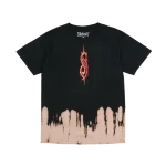Tribal S Bleach Dyed T-Shirt
