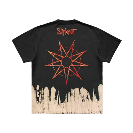 Tribal S Bleach Dyed T-Shirt