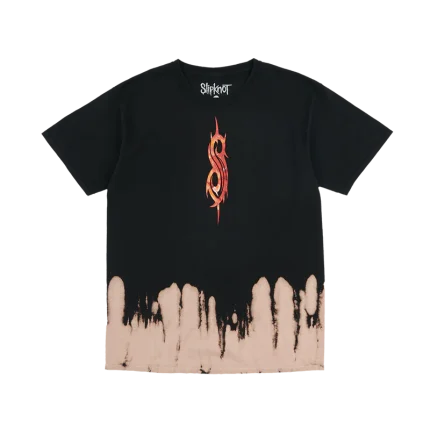 Tribal S Bleach Dyed T-Shirt