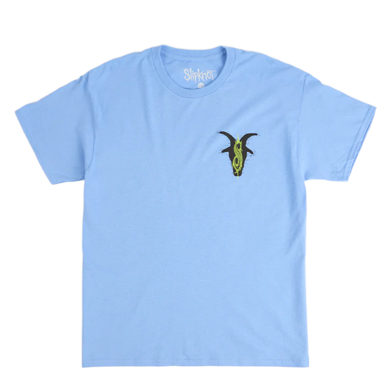 Slipknot Framed 9 Point Star T-Shirt – Official band merch with the iconic nonagram symbol. Soft cotton, unisex fit, perfect for metal fans.